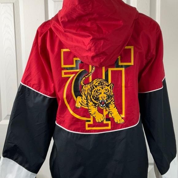 Mitchell & Ness Tuskegee University Windbreaker Size L - Picture 2 of 9